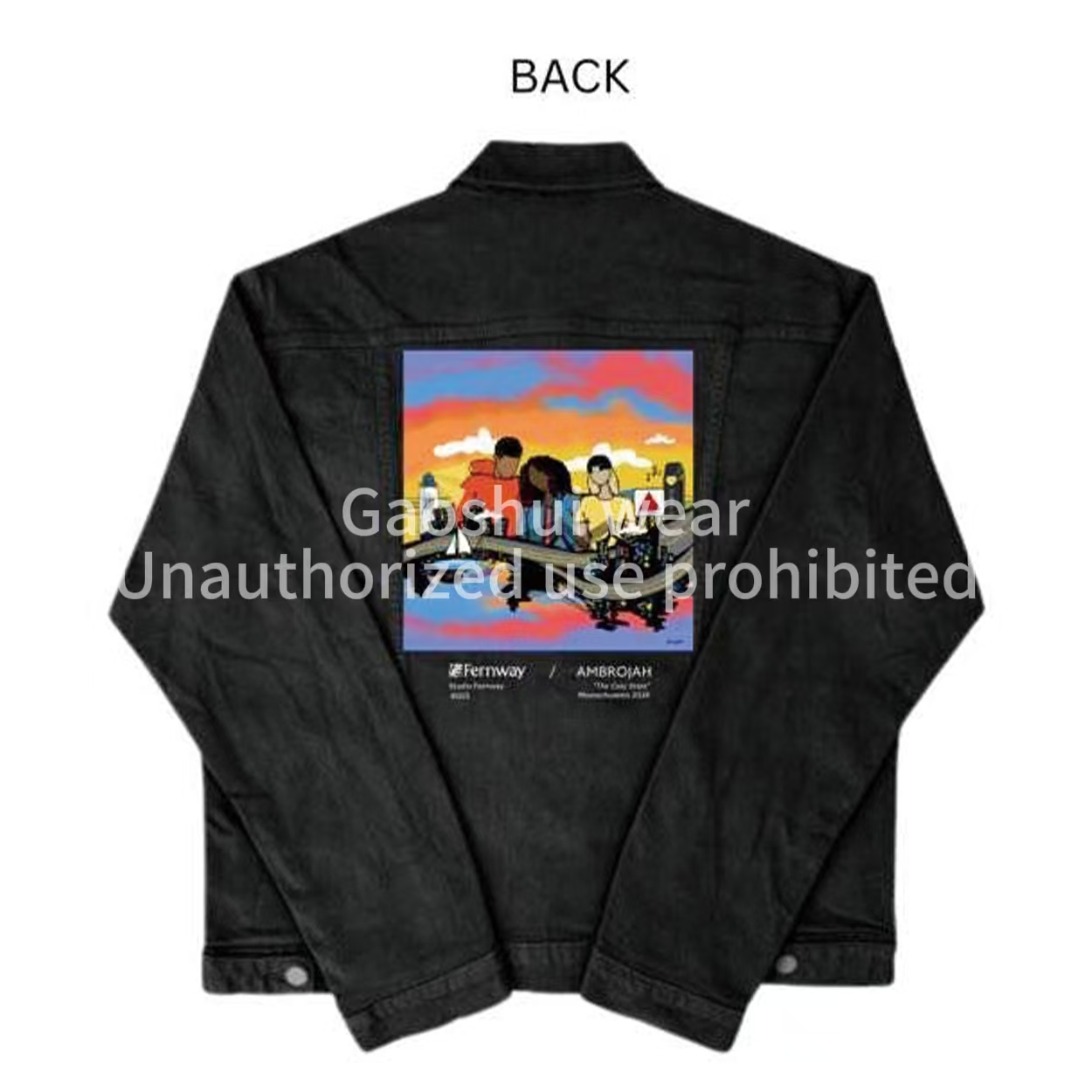 Black Classic Denim Jacket